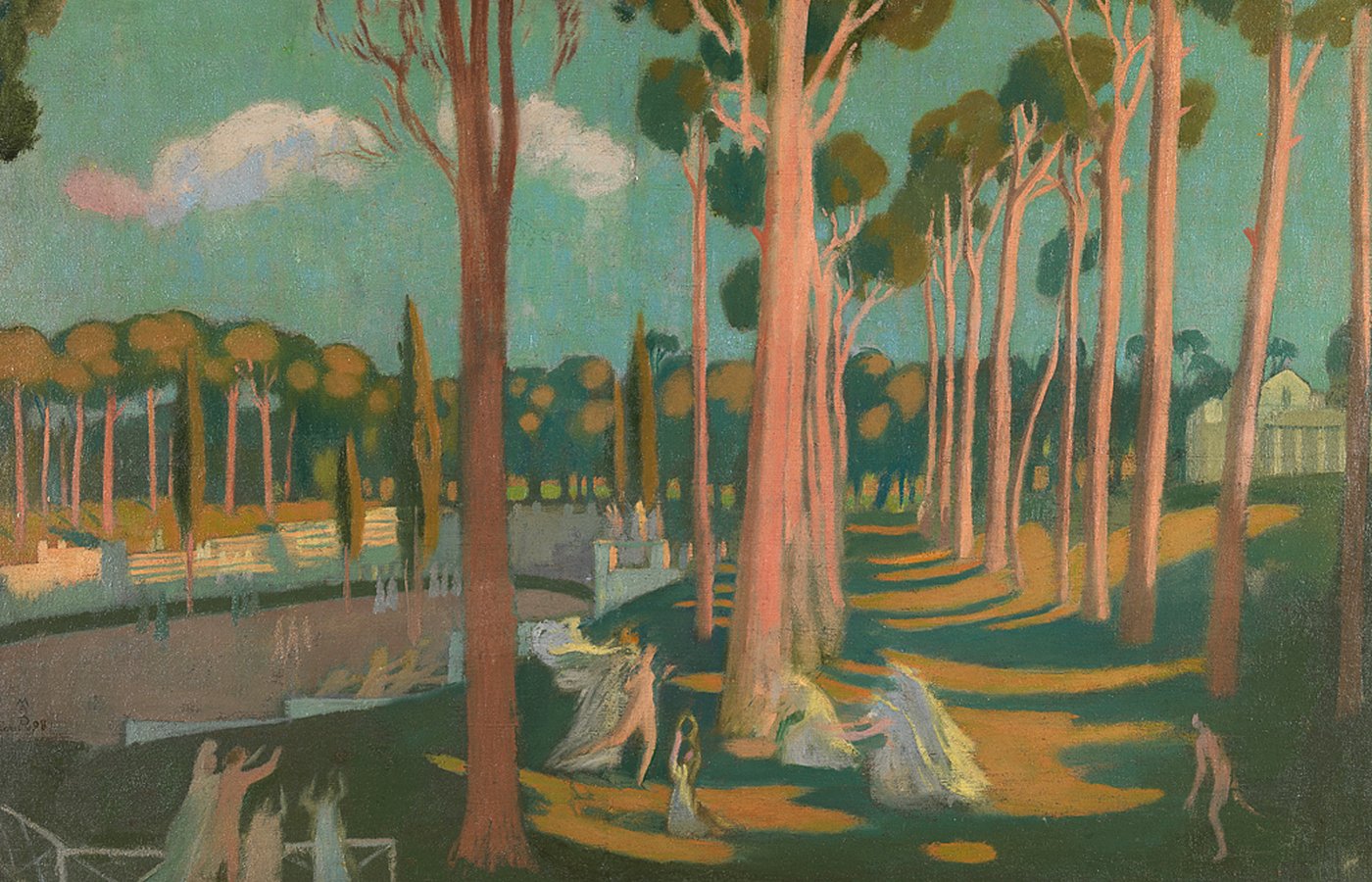  Maurice Denis   Classical Landscape with Figures   69 203   Rhode Island School of Design Museum 
