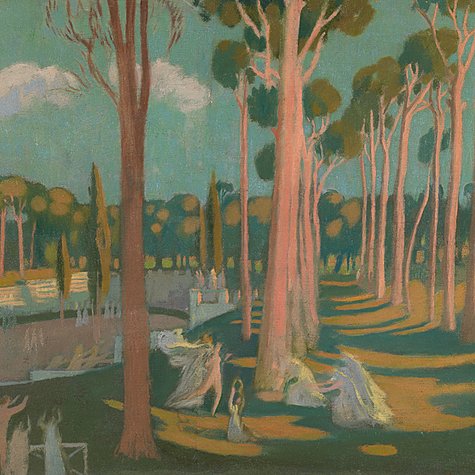 Maurice Denis Classical Landscape with Figures 69 203 Rhode Island School of Design Museum