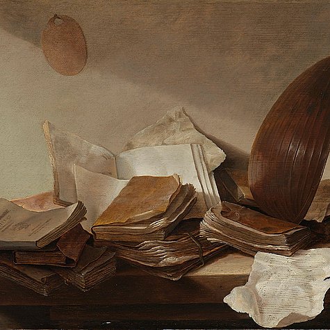  still life with book 