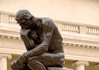 The Thinker, Auguste Rodin 