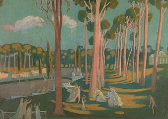 Maurice Denis   Classical Landscape with Figures   69 203   Rhode Island School of Design Museum 