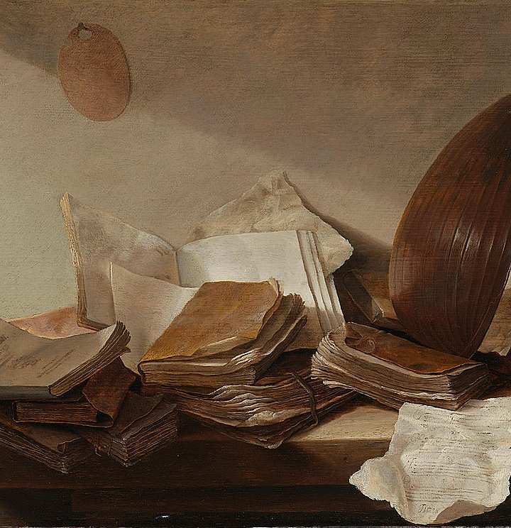  still life with book 