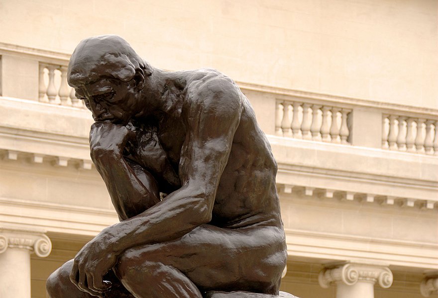 The Thinker, Auguste Rodin 