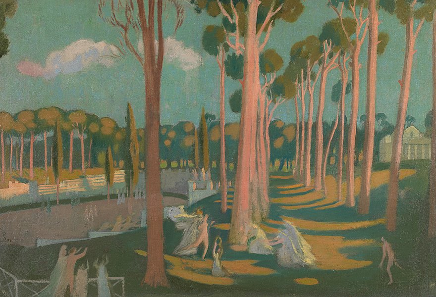  Maurice Denis   Classical Landscape with Figures   69 203   Rhode Island School of Design Museum  